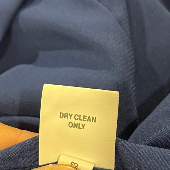 Navy strapless formal navy dress - Picture 14 of 15